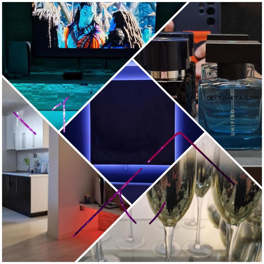Wellness Apartment Black-White Široki Brijeg エクステリア 写真